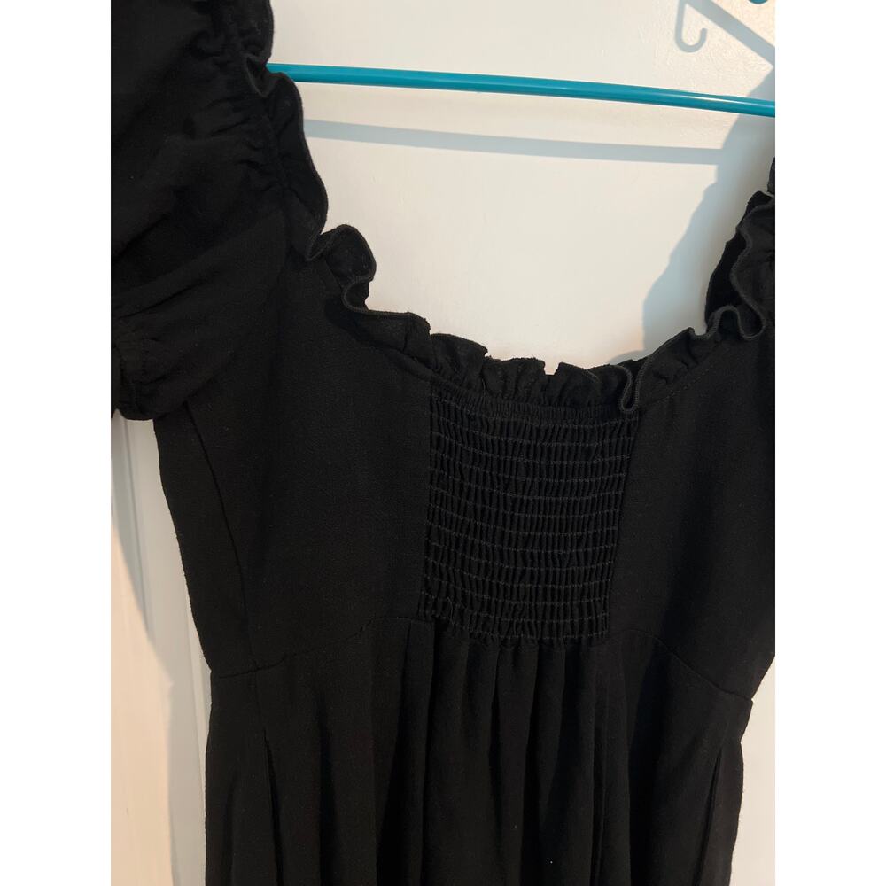Show Me Your Mumu Black Button-Front Mini Dress – Size Small - Picture 6 of 7